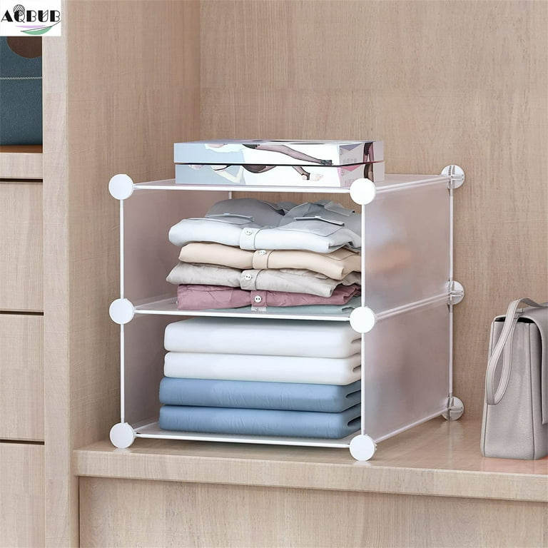 Richards Acrylic Closet Shelf Divider and Separator for Storage and Organization