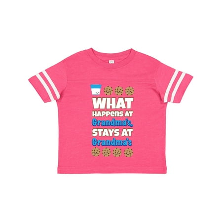 

Inktastic What Happens at Grandma s Gift Toddler Boy or Toddler Girl T-Shirt