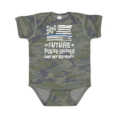 

Inktastic Future Police Officer Like Grandpa Boys or Girls Baby Bodysuit