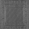 thumbnail image 1 of Ahgly Company Indoor Square Southwestern Gray Country Area Rugs, 3' Square, 1 of 1