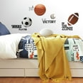 thumbnail image 2 of Roommates Decor 24 Boys ALL SPORTS WALL STICKERS Football Basketball Soccer Ball Baseball Decals, 2 of 4
