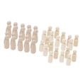 thumbnail image 1 of Muñecas de clavija de madera natural Macarena 40 Piezas En Blanco Bricolaje, 1 of 8