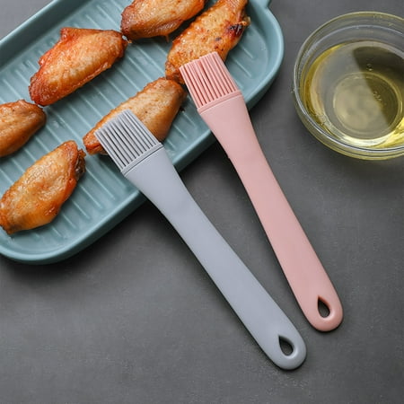 

Riguas Oil Brush High Temperature Resistant Anti-scalding Comfortable Handle Food Grade Household Silicone Barbecue Grill Oil Brush Baking Tool for Kitchen