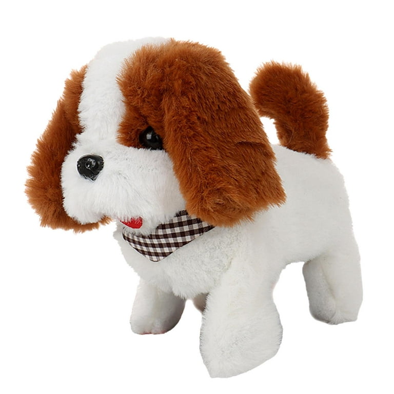 Adorable Plush Dog Interactive Toy,Soft Huggable Electronic Plush