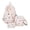 White,Strawberry, variant on 3 Piece Cherry Print Backpack Set Lightweight Casual Daypack with Crossbody Pouch and Pencil Case for Travel Daily Commute 16.5 x 11.8 x 5.5 Inch