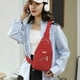 thumbnail image 1 of pstuiky Bolso bandolera de viaje moderno para hombre y mujer ligero de gran capacidad de tela impermeable práctico bolso bandolera frontal., 1 of 6