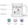 thumbnail image 2 of YouNique Designs Two Year Anniversary Mug, 11 Ounces, 2 Yr Anniversary Coffee Mug for Girlfriends, 2nd Anniversary Cup for Wife, 2 Year Dating Mug for Her (Black Handle), 2 of 5