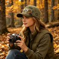 thumbnail image 4 of SHJHENG Parks Adventure Collection Baseball Cap Vintage Wildlife Graphic Trucker Hat Outdoor Nature Scene Embroidered Hat With Bear, 4 of 5