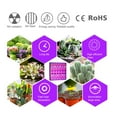 thumbnail image 5 of Rosnek LED Grow Lights Full Spectrum 312LEDs Plant Panel for Indoor Hydroponic Plants Veg Flower Greenhouse Growing Lamps, 5 of 7
