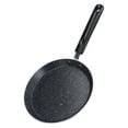 thumbnail image 4 of Frying Pan, Fast Heat Conduction Pancake Pan  Stone Nonstick With Handle For Induction Cooker For Electric Stove For Restaurant Black,Gold, 4 of 8