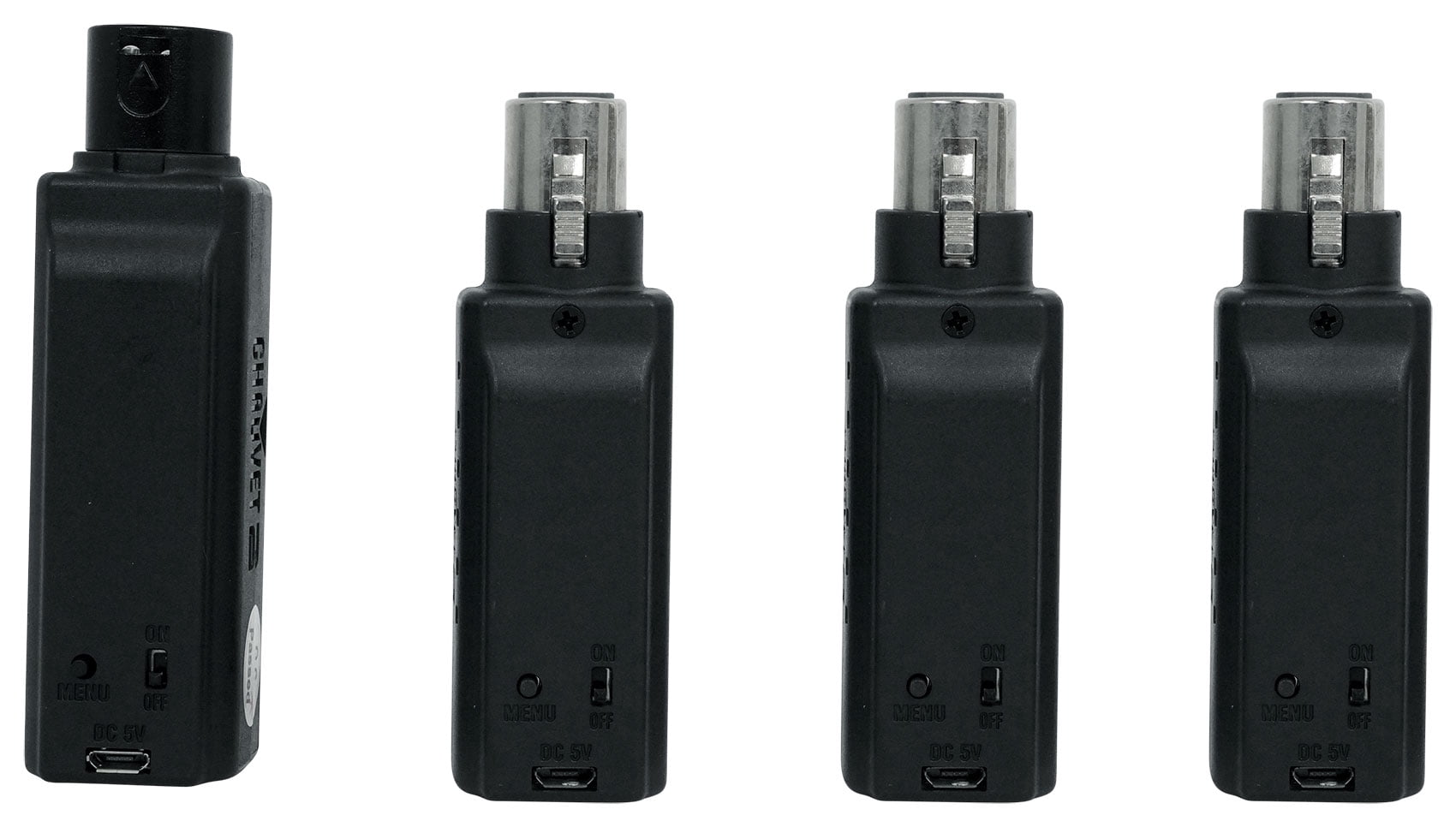 Chauvet D-Fi XLR Pack Turns DMX Lights into Wireless DMX+(2) Bluetooth Speakers