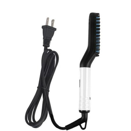 2019 Quick Hair Straightener Combs Iron Heating Beard For Male Straightening and Styling Brush-US