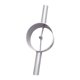 thumbnail image 4 of Divisor de bambú, divisor de tubos de bambú, herramienta manual portátil, herramienta para partir bambú, para jardineros, artesanos, patio trasero, Plata 2 cortes, 4 of 8