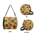 thumbnail image 3 of ZIATUBLE Sunflower Toilet Paper Organizer Cute Cat Dispenser Tissue Holder Dustproof Roll Paper Towel Storage Case Reusable Camping Hanging Paper Towel Storage Bag Home Decor, 3 of 7