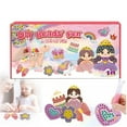 thumbnail image 1 of HUASHENG DIY Handmade Bead Painting 5D DIY Children's Art Sticker Kit Creative Stickers Beginner Painting Kit Children (10 Patterns), 1 of 5