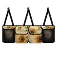 thumbnail image 2 of KUIFORTI Sunflower Trunk Organizer for Car, Large-Capacity Trunk Storage Organizer with 4 Pocket, Butterfly Car Decor Fashion Car Organizers, Keep the Car Clean and Tidy, 2 of 6
