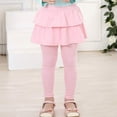 thumbnail image 3 of Lovebay Toddler Child Girls Leggings with Skirt Warm Kids Leggings Tutu Pants 2-10 Years, 3 of 6