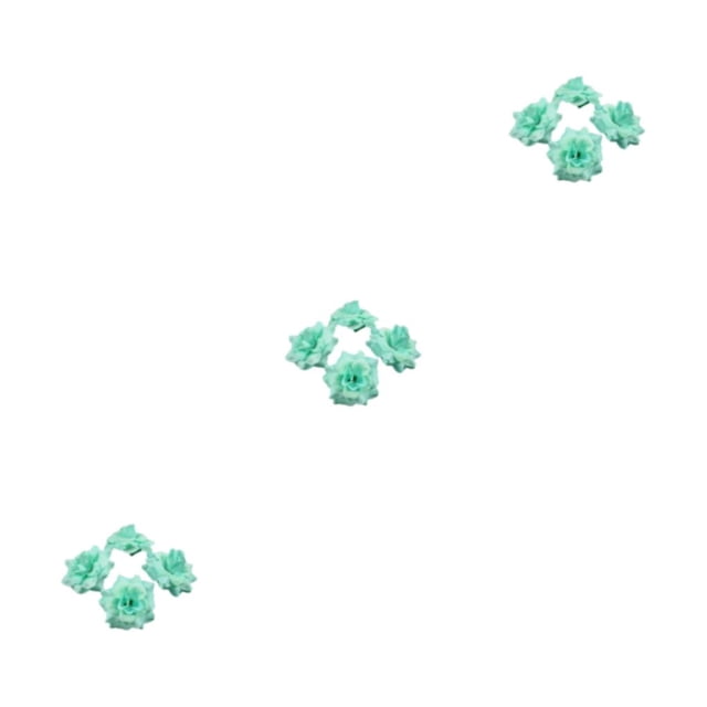 relayinert 50pcs/set Soft Texture Realistic Appearance - Stunning Displays Soft Texture Cyan 4.5cm 3Set