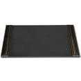 thumbnail image 1 of Dacasso Coussin de Bureau en Noyer et Cuir avec Rails Latéraux, 34 par 20 Pouces, 1 of 4