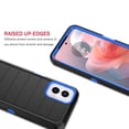 thumbnail image 5 of For Motorola Moto G Power 2024 6.7" Case,Heavy Duty Rugged Defender Case with [Belt Clip Holster] [Built in Screen Protecotr], Shockproof Full Body Protection Kickstand Cover, Blue, 5 of 9