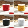 thumbnail image 3 of Eease 2PCS Flat Elastic Bands for DIY Craft Clothes (Black/White), 3 of 7