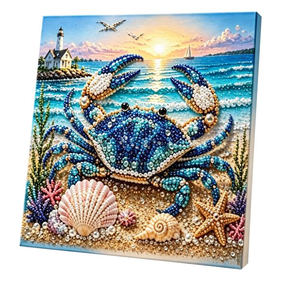 Pearl Diamond Art Ocean Theme Pearl Art Diy Kit Beaded Pearl Art Kit Pearl Wall Art Pearl Art Kits For Adults Pearl Art Diy Kit Diamond Pearl Art
