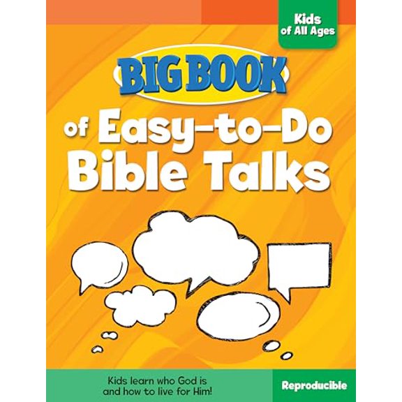 Pre-Owned Big Books: Big Book of Easy-to-Do Bible Talks for Kids of All Ages (Paperback)