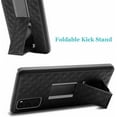 thumbnail image 3 of Value Pack ! for Samsung Galaxy S20 ULTRA Slim Shell Phone Case 360° Cover Temper Glass Screen Protector Clip Kickstand Holster Hybrid Shock Bumper, 3 of 4