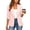 Pink, variant on Blazers for Women Elegant Business Casual, Open Front 3/4 Sleeve Suit Jacket Cropped Blazers Office Work Cardigan Jacket Daily Travel Outfits