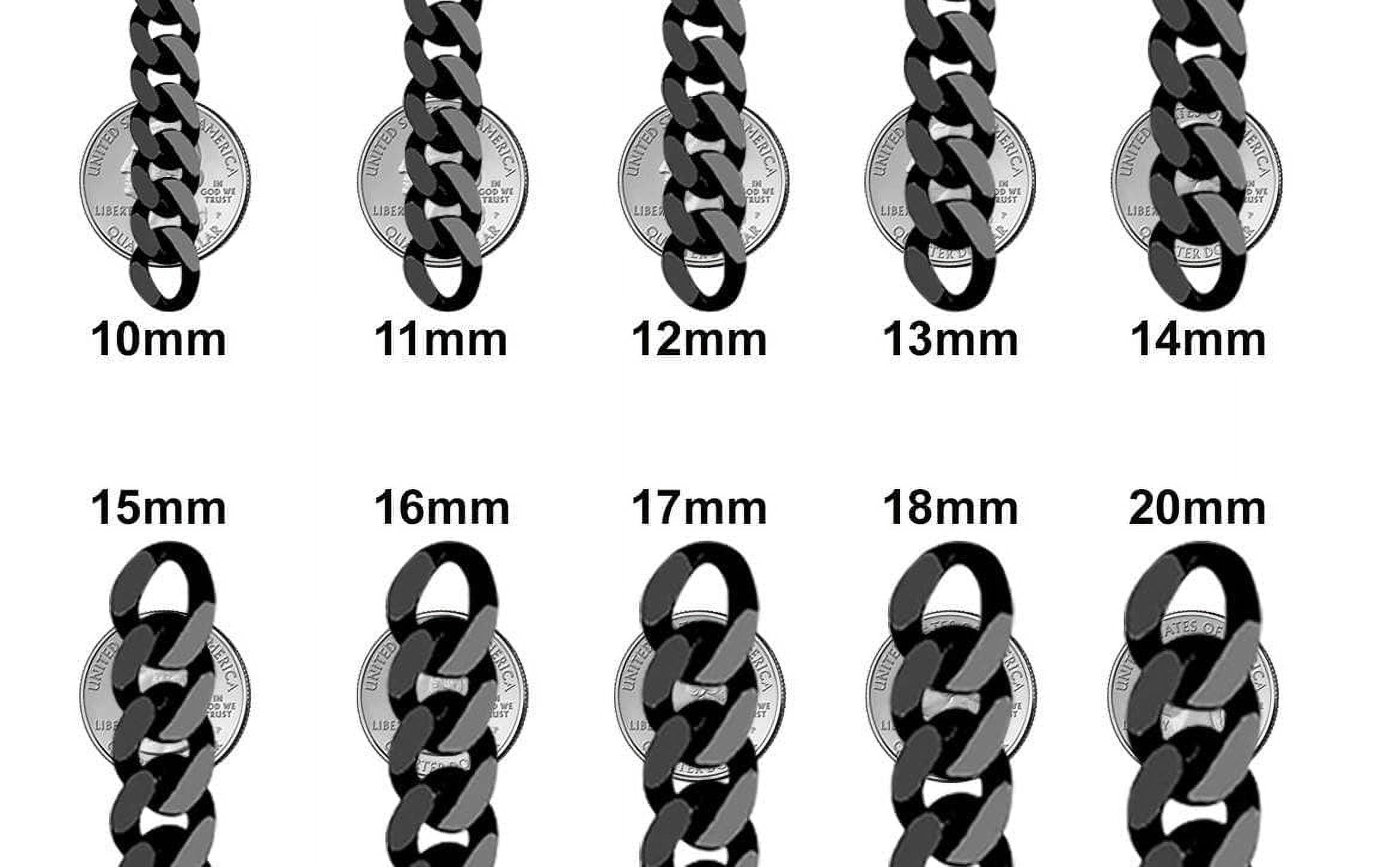Heavy Solid Gold Miami Cuban Link Chain Customizable (10MM-20MM)