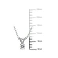thumbnail image 2 of Everly Women's Diamond 14k White Gold Necklace, 2 of 3