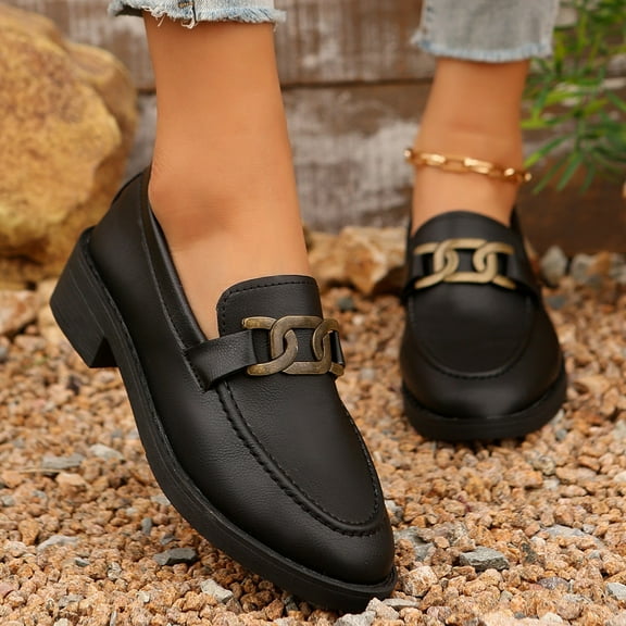 JUSLIO Boots for Women Booties Fashion Casual Slip On Round Toe Comfort Solid Color Low Heels Womens Boots