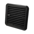 thumbnail image 1 of bedienty Side Exhaust Outlet Rainproof Design Net Vent Anti Shutters Black Bugs with Frame Black, 1 of 4