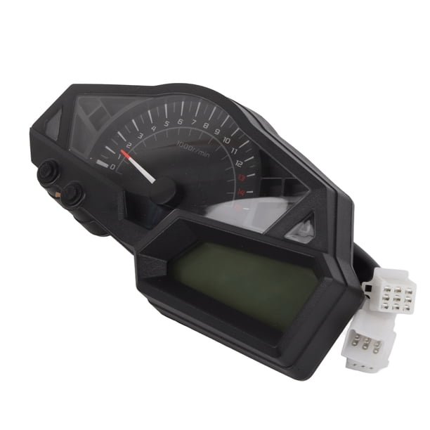 MOTOCICLETA LCD ODOMOTRO DE MOTOCICLETA Velocidad de combustible de 15000 rpm Fit para 300