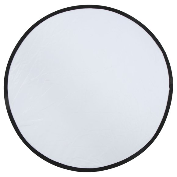 EOTVIA Photography Reflector, Silver And White Reflector 2 In 1 With Storage Bag For Outdoor Lighting