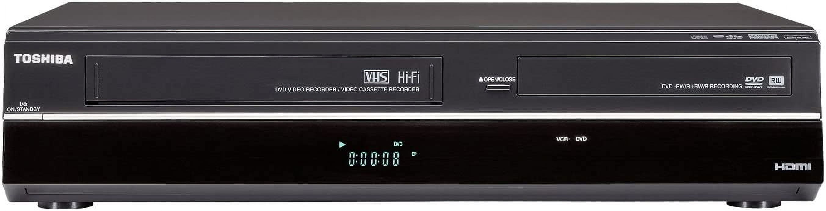 東芝D-VR7 Toshiba D-VR7 DVD/VCR Combo Recorder (New) - Walmart.com
