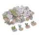 thumbnail image 5 of 50 botones infantiles de madera con 2 agujeros, botones decorativos con forma de cactus de dibujos animados. Mezclado, 5 of 9