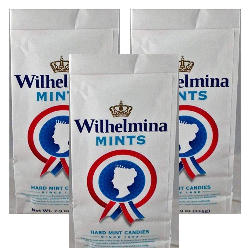 Fortuin Wilhelmina Peppermints Candy (3Packs) Dutch Holland Hard