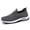 Grey, variant on Mens Sneakers Size 6 Classic Lightweight Arch Support Minimalist Mens Walking Shoes Lace Up Biking Footwear for Gym Travel Work