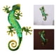 thumbnail image 1 of Metal Gecko pared decorativa lagartija colgar interior y exterior hogar dormitorio hadas jardín ornamento Cola Escultura de arte de pared de Gecko, 1 of 8
