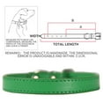 thumbnail image 3 of Faux Leather Collar Metal Buckle Pet Collar Adjustable Pet Collar for Small Dogs, 3 of 10