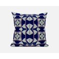 thumbnail image 2 of HomeRoots 411972 Coussin Décoratif en Daim Boho 20 Po. Cercle Cosmique, Indigo & Rose, 2 of 4