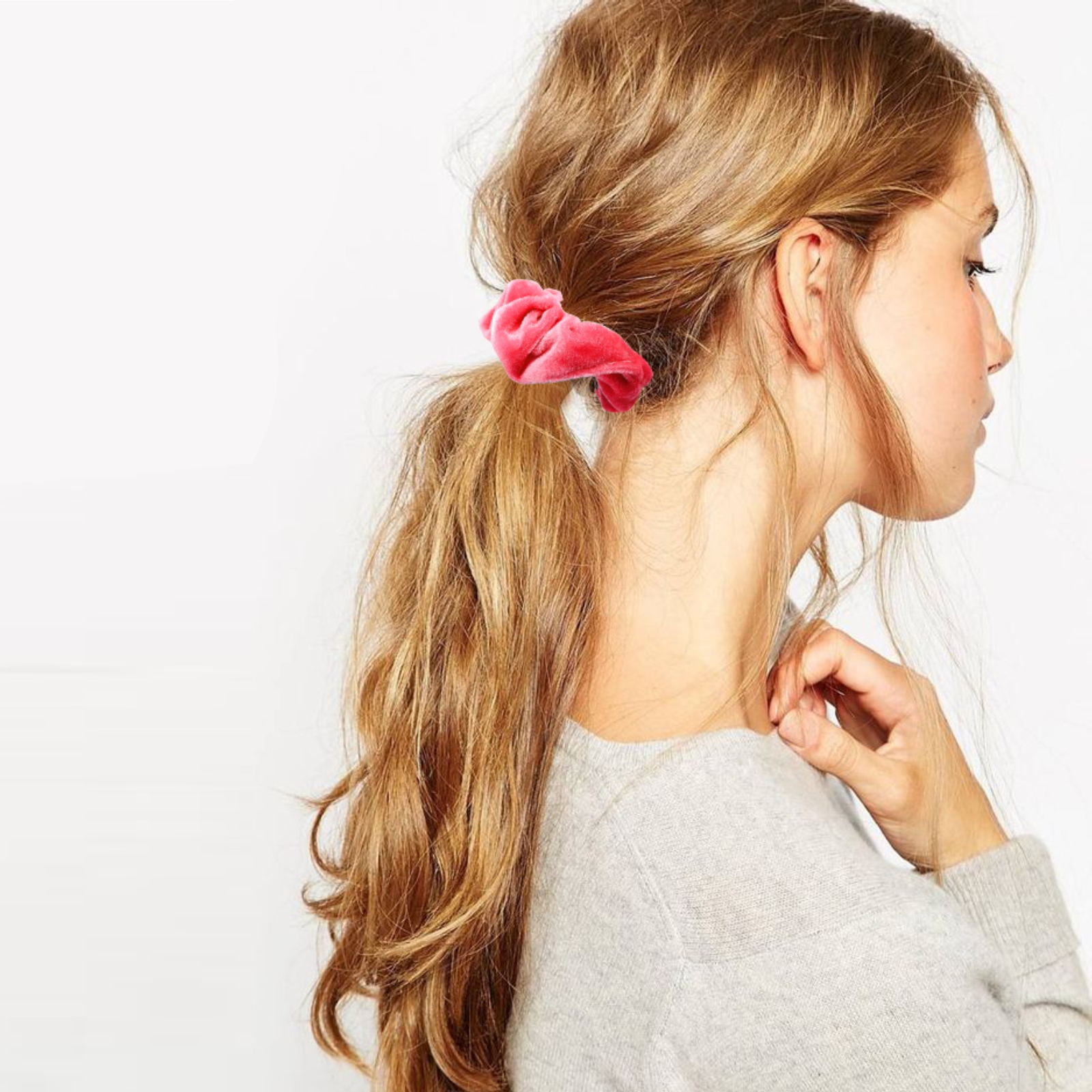 Scrunchies Per Capelli In Seta Sintetica, 40 Pezzi Di Elastici Per Capelli  In Seta Morbida, Scrunchies In Seta Per Donna Con Capelli Ricci Spessi  Sottili, Per Fermare Code Di Cavallo