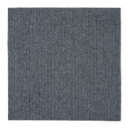 Achim Nexus Self Adhesive Carpet Floor Tile - 12 inches x 12 inches , Smoke