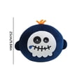 thumbnail image 2 of QLUEWX Halloween Skeleton Stuffed Animal Plush Toy, Cute Soft Skull Plush Doll Pillow, Spooky Cartoon Skeleton Plushie for Kids Boys Girls, Home Party Decor Halloween Gift, 9.84 Inch, 2 of 7