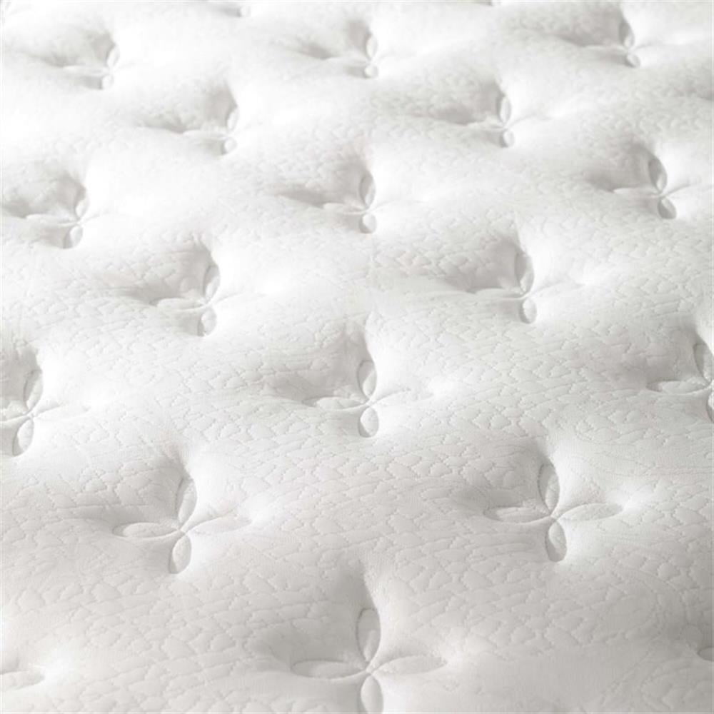 Pemberly Row 8" Modern Innerspring and Foam King Mattress in White