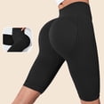 thumbnail image 6 of idosla 3D Anti Cellulite Leggings for Women Slim Compression Bermuda Short Push-Up Sculpting Yoga Pants Fitness Workout Short (Black, S), 6 of 7