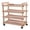 colorA, variant on golytefs Solid Beechwood Art Cart Storage Organizer with Caster Wheels Rolling Utility Studio Taboret Multifunctional Studio Special Painting Cart Large Capacity for Supplies & Classroom Utility