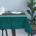 thumbnail image 4 of Aqua Grey Table Cloth Waterproof Tablecloths, Vintage Stripe Farmhouse Wood Grain Ombre Tablecloth Dining Table Cover for Kitchen Party Tabletop Outdoor, Rectangle Tablecloth 54x108 Inch, 4 of 9