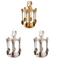 thumbnail image 1 of 3 juegos de soporte de cisne de metal para para del hotel de cocina, 1 of 8